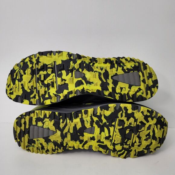 NEW BALANCE Nitrel V3 Trail Shoes Mens 12 Black Yellow MTNTRCS3 Hiking Outdoors - Picture 7 of 14